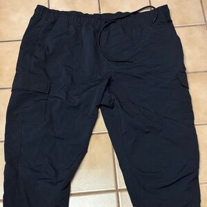 Alpine Men's Black Cargo Pants